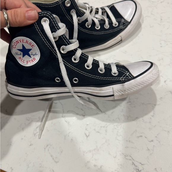 Converse All Star High Top Sneakers Womens 8 - Picture 2 of 2